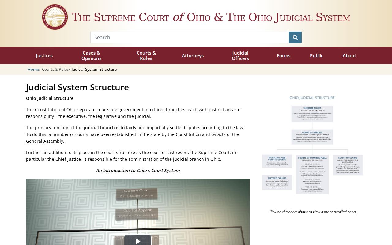 Belmont County court docket Ohio judicial system structure